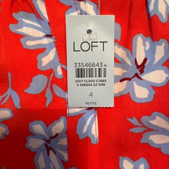 Red floral dress - Picture 3 of 3